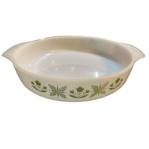 Vintage 1 Qt Meadow‎ Green #436 Anchor Hocking Fire King Casserole Dish